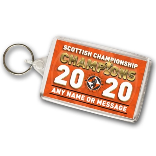 Keyring Champions 2020 Dundee Utd