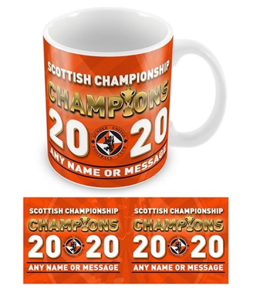 Mug Dundee Utd Champions
