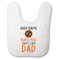Baby Bib- DUFC Mad Just Like Dad
