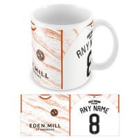 Personalised Mug Name & Number Away Shirt
