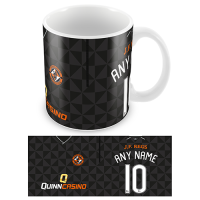 Personalised Mug Name & Number Away Shirt 22-23