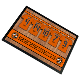 Dundee Utd Personalised Door Mat - Changing Room