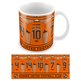 Dundee Utd - Personalised Mug Changing Room 2024-25