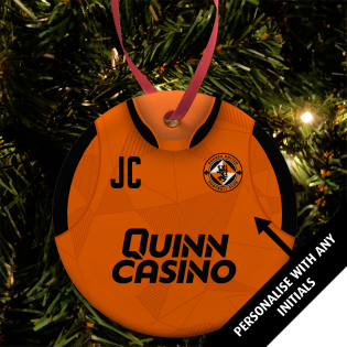  Dundee Utd Ceramic Bauble - Home Shirt 2024-25