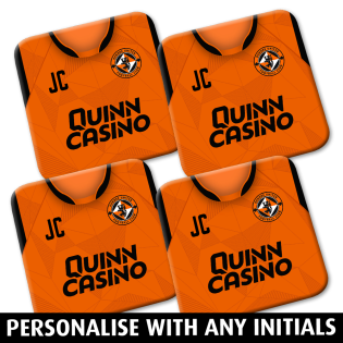  Dundee Utd - Coasters Pack of 4 Home Shirt 2024-25
