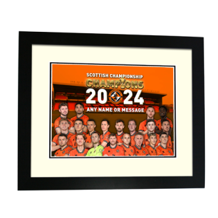 Framed Print Champions 2024 Players Montage