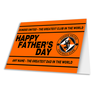 Personalised Greeting Card Father's Day