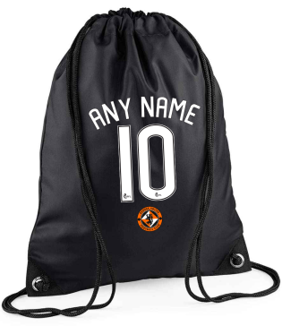 Dundee Utd Name & Number Gym Bag