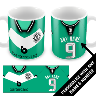 Personalised Mug Name & Number Away Shirt 23-24