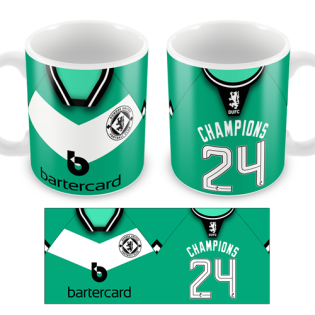 dundee champions 2024 away shirt mug