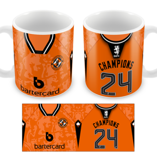 dundee champions 2024 home shirt mug