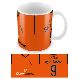 Personalised Mug Name & Number Home Shirt 22-23