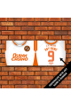 Dundee Utd Personalised Aluminium Wall Art - Away Shirt 2024-25 Large