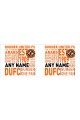 Dundee Utd Personalised Thermos Stainless Steel - Text