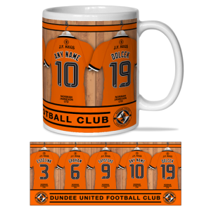 Dundee Utd - Personalised Mug Changing Room 2024-25