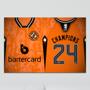 champions 2024 home shirt metal sign