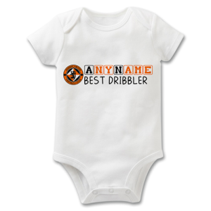 Dundee Utd Personalised Baby Grow- Best Dribbler