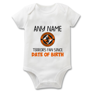 Dundee Utd Personalised Baby Grow