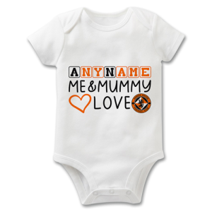Dundee Utd Personalised Baby Grow- Me & Mummy Love