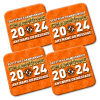 champions 4 pack coasters