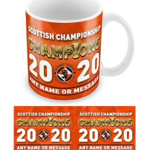 Mug Dundee Utd Champions