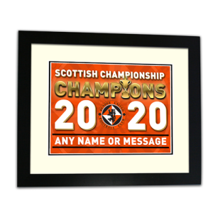 Framed Print Champions 2020