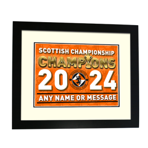 Framed Print Champions 2024