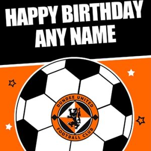 Greeting Card Happy Bday Football 