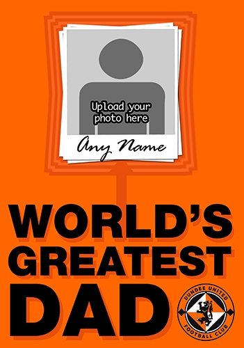 Greeting Card Fathers Day Photo Upload World's Greatest Dad (