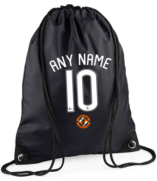 Dundee Utd Name & Number Gym Bag