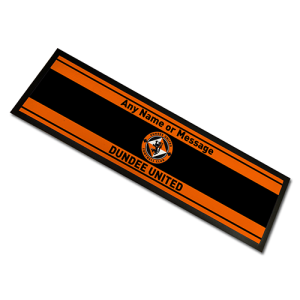 Bar Runner - Crest 2-Black Edging 88x25cm