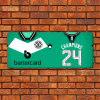large champions 2024 away shirt metal sign