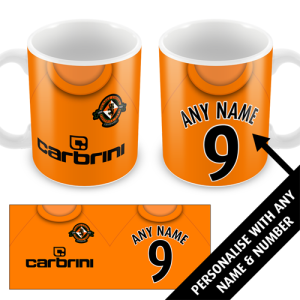 Mug Name & Number Retro Home Shirt 2010