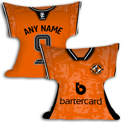 Dundee Utd Personalised Home Shirt Cushion 2023-2024
