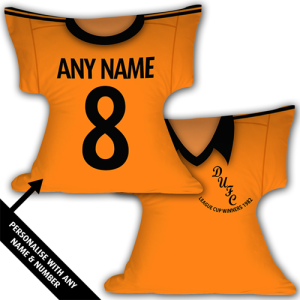Dundee Utd Shirt Cushion - Retro Home Shirt 1982