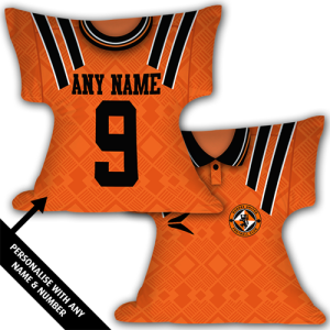 Dundee Utd Shirt Cushion - Retro Home Shirt 1993