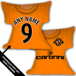 Dundee Utd Shirt Cushion - Retro Home Shirt 2010