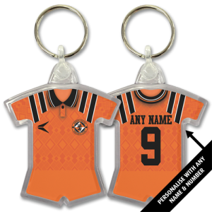 Dundee Utd Retro Shirt Keyring Home 1993