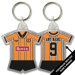 Dundee Utd Retro Shirt Keyring Home 1994