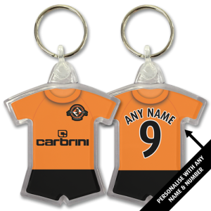 Dundee Utd Retro Shirt Keyring Home 2010
