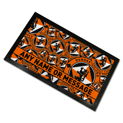 Black Edge Bar Runner - Crest Mash