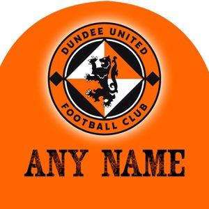 Personalised Dundee Utd Snow Globe - Crest