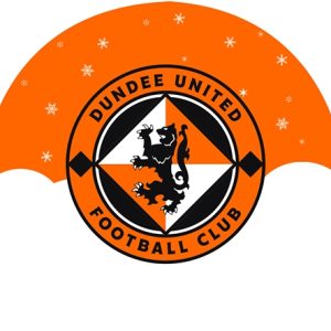 Personalised Dundee Utd Snow Globe - Snow