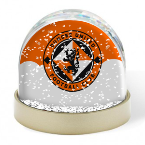Personalised Dundee Utd Snow Globe - Snow