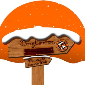 Dundee Utd Personalised Snow Globe - Christmas Sign