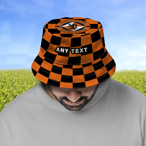 Alternative view of Dundee United FC Bucket Hat Personalised Checkerboard