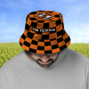 Dundee United FC Bucket Hat Personalised Checkerboard