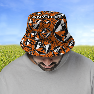 Alternative view of Bucket Hat Crest Mash Personalised