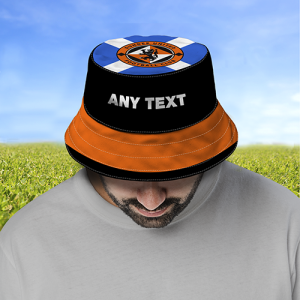 Alternative view of Dundee United FC Bucket Hat Personalised St Andrews Flag Saltire