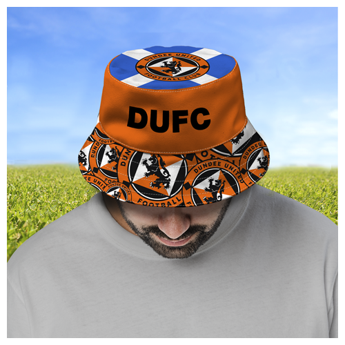 Dundee United FC Bucket Hat Personalised St Andrews Flag Saltire